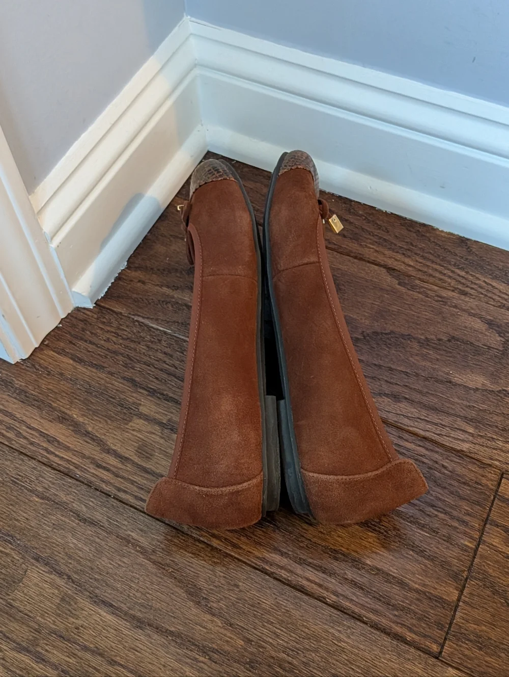 Vionic Women's Brown Suede Minna Ballet Flats 8.5 - Picture 6 of 9